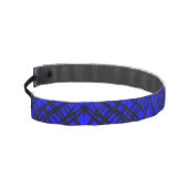 シンプル落書き |鏡タイル |青 | アスレチックヘッドバンド (左)