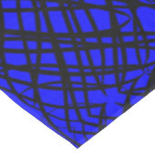 シンプル落書き |鏡タイル |青 | テーブルクロス (アングル)