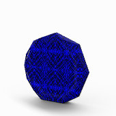 シンプル落書き |鏡タイル |青 | フォトブロック (右)