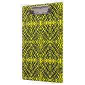 シンプル落書き |鏡タイル |黄色 | クリップボード (左)