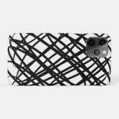 シンプル落書き |黒 | Case-Mate iPhoneケース (裏面(横))