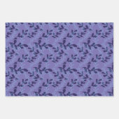 シンプル葉型 ラッピングペーパーシート (正面)