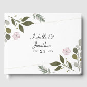 シンプル葉 ゲストブック (正面)