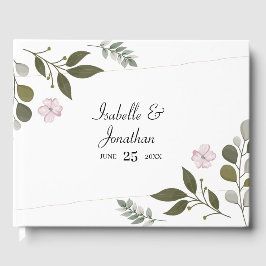 シンプル葉 ゲストブック