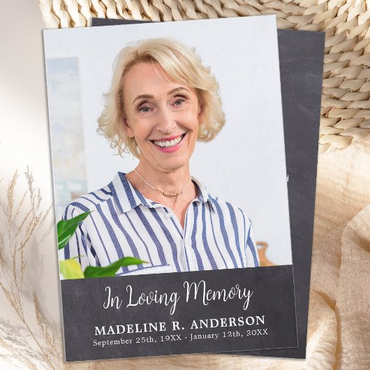 シンプル葬モダン影記念悔やみや弔慰 サンキューカード