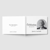 シンプル葬儀写真集 ゲストブック (全面)