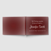 シンプル葬儀悔やみや弔慰ゲストブック ゲストブック (全面)