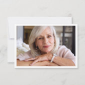 シンプル葬儀悔やみや弔慰 サンキューカード (裏面)