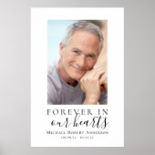 シンプル葬儀用 歓迎の看板 ポスター (正面)