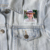 シンプル葬儀記念写真追悼 缶バッジ (インサイチュ)