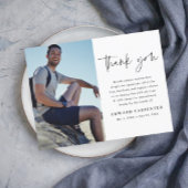 シンプル葬儀記念写真 ポストカード