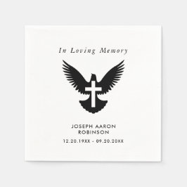 シンプル葬式クロス スタンダードカクテルナプキン