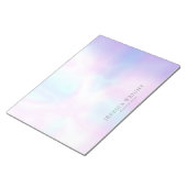 シンプル虹色 ノートパッド (アングル)