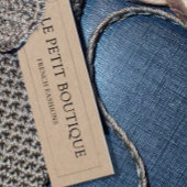 シンプル衣料品ブティッククラフトスイングプライスラベル