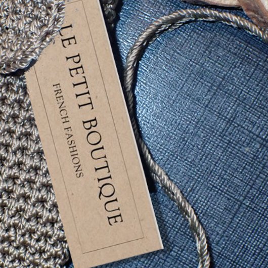 シンプル衣料品ブティッククラフトスイングプライスラベル