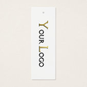 シンプル衣料品ホワイトスイング価格ラベル (正面)