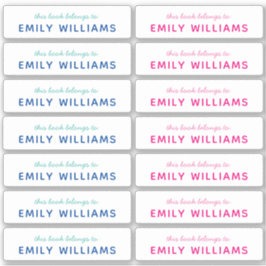 シンプル表名 シール