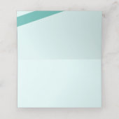 シンプル角度座席表 プレイスカード (内部開封)