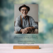 シンプル記念写真 アクリルサイン (ニュートラル)