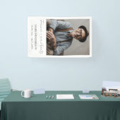 シンプル記念写真 横断幕 (トレードショー)