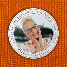 シンプル記念葬儀記念写真