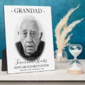 シンプル記念館の永遠のハート |相対 フォトプラーク (側面)