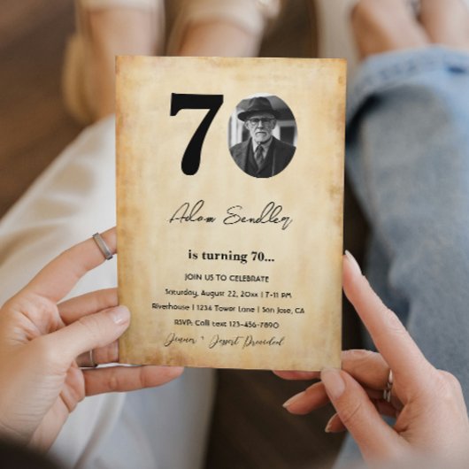 シンプル誕生エレガントパーティー 招待状