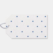 シンプル誕生日パーソナライズされたギフトラベル ギフトタグ (裏面横)