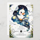 シンプル誕生日 招待状 (正面/裏面)