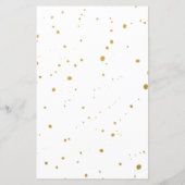 シンプル誰が赤ちゃんシャワーのゲーム (裏面)