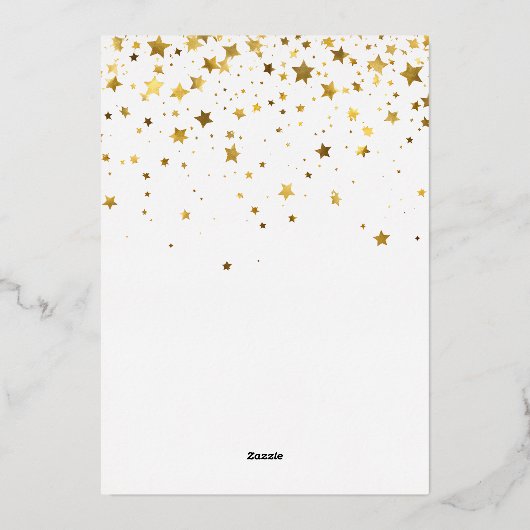 シンプル誰が16フォトコラージュの誕生日を見て10代のる 箔招待状 (裏面)