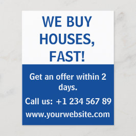 シンプル買実在エステート投資Weハウス チラシ