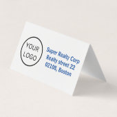 シンプル買実在Estate Investor Weハウス 名刺 (裏面)