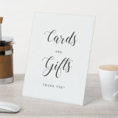 シンプル贈り物用の表札  台座サイン (インサイチュ)