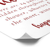 シンプル赤おしゃぶり狩り | キャンディーアップルシャワーゲーム ポスター (角)