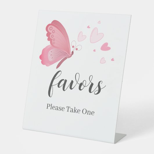 シンプル赤ちゃんの息の好意サイン 台座サイン (正面)