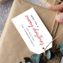 シンプル赤と白クリスマス