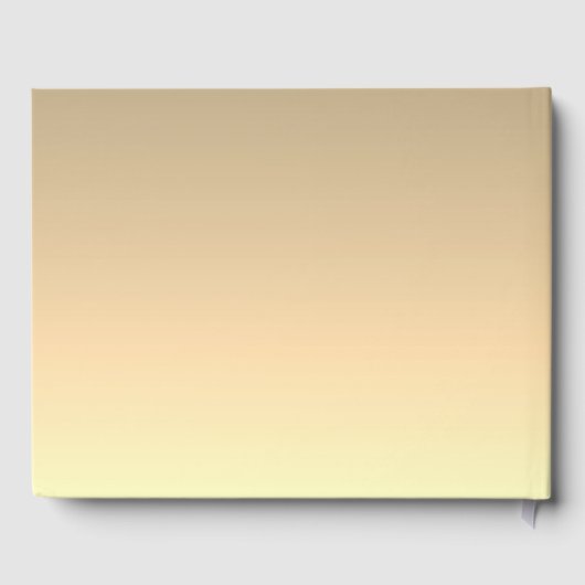 シンプル赤と金ゴールドエレガントな結婚式 ゲストブック (裏面)