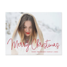 シンプル赤台本フォトクリモダンス