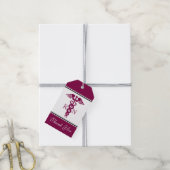 シンプル赤血球登録ナースRN記号 ギフトタグ (より糸付き)