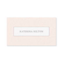 シンプル赤面エレガントピンクプロフェッショナルミニマリスト