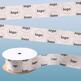 シンプル赤面ピンク サテンリボン