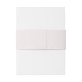 シンプル赤面ピ結婚ンク 招待状ベリーバンド (裏面例)