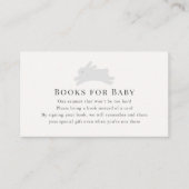 シンプル跳ね上げバニー図書要求エンクロージャカード エンクロージャーカード (正面)