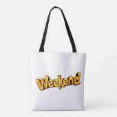 シンプル週末トート トートバッグ (裏面)