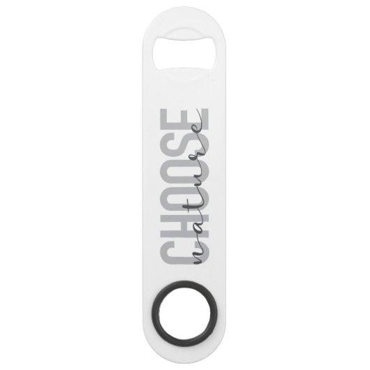 シンプル都市モダンデザイン自然の選択 スピード栓抜き (裏面)