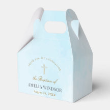 シンプル金ゴールドエレガントクロスバプテスマ《キリスト教》洗礼式や命名式