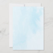 シンプル金ゴールドエレガントクロス洗礼サンキューカード 招待状 (裏面)