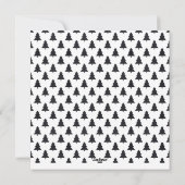 シンプル金ゴールドメリークリスマスホワイト シーズンカード (裏面)