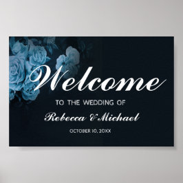 シンプル金ゴールド幾何学模様の結婚歓迎 ポスター